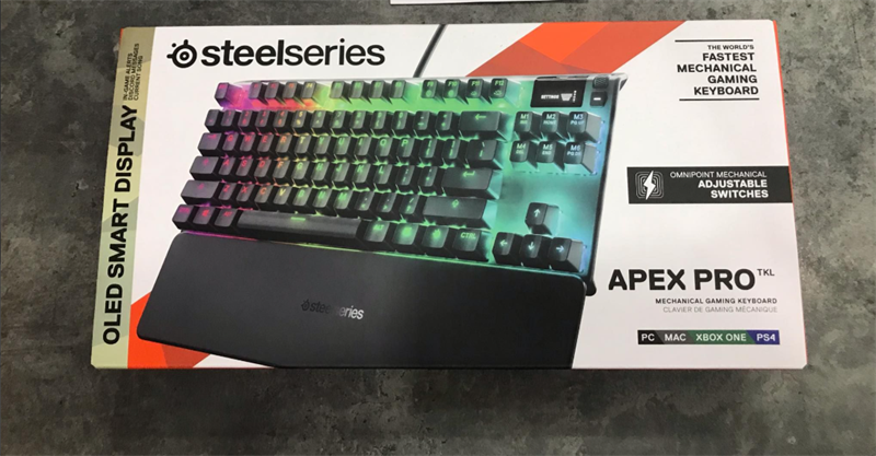 Bàn phím Steelseries Apex PRO TKL (LIKE NEW - FULL BOX)