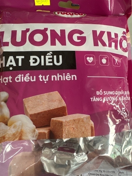 Lương khô hạt điều
