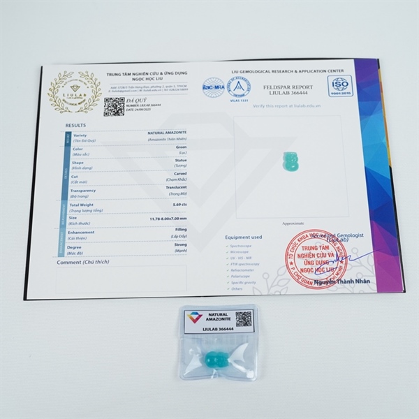 Cụ tỳ hưu xanh sz11.78-8x7 (366444) +