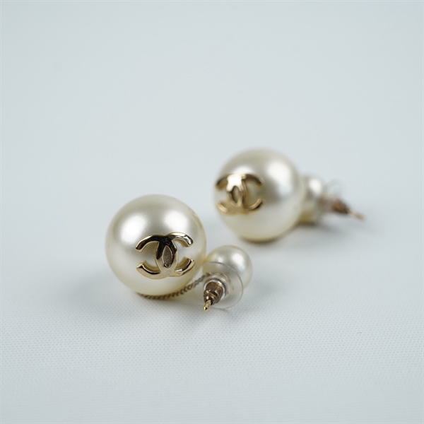 Bông tai Chanel ngọc trai (PN)+