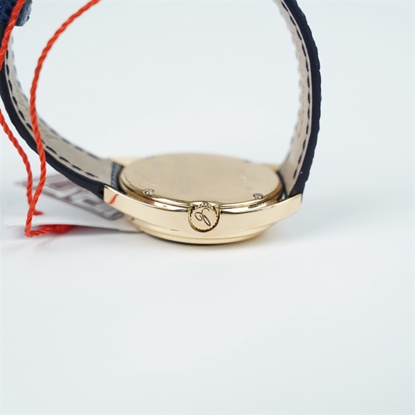 Đồng hồ Chopard mặt tròn vàng dây xanh (4173) KG+