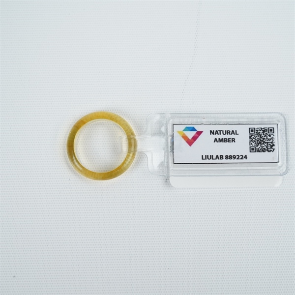 Nhẫn hổ phách vàng sz16.68x5.19 (889224) +