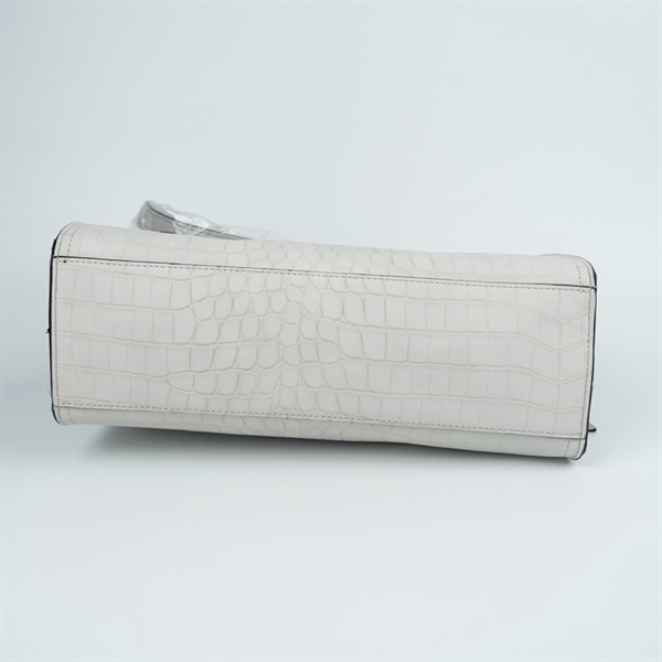 Túi CK màu trắng dập vân 30cm (PN)+