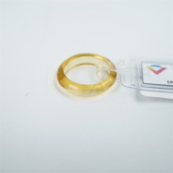 Nhẫn hổ phách vàng sz16.68x5.19 (889224) +