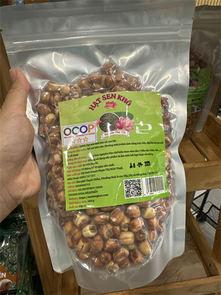 Hạt sen khô Trường Phát túi 500gr