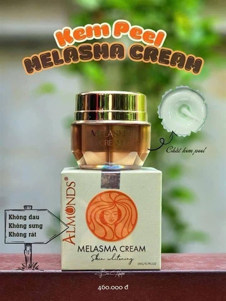 Kem tái tạo peel melasma Almonds
