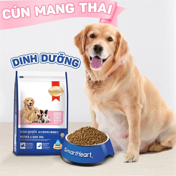 HẠT SMARTHEART CHÓ BẦU & CON SƠ SINH
