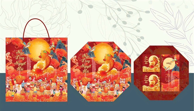 Hộp 4B lục giác ngư long
