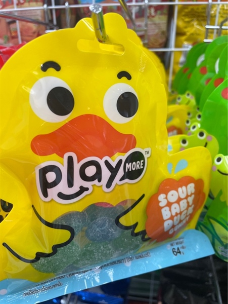 Kẹo dẻo chua con vịt Playmore 64g