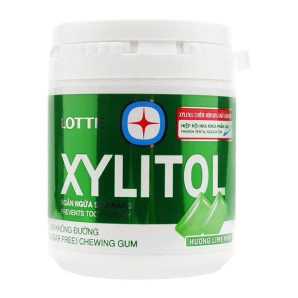 Kẹo Gum Xylitol LimeMint 130.5g