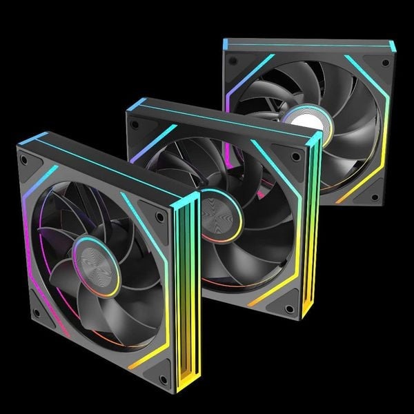 Fan Case Jungle Leopard 4RS Ultra Đen Gió Xuôi/Ngược