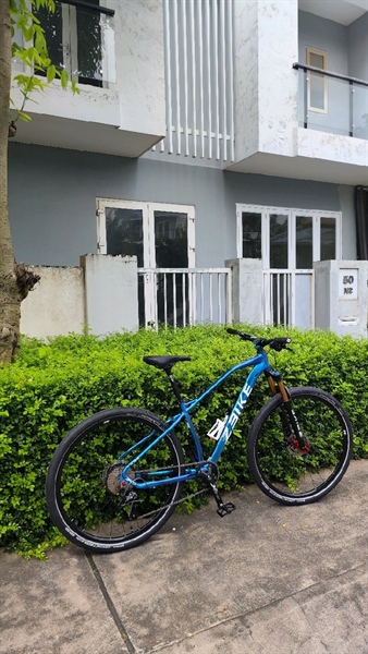 Xe Đạp MTB custom màu Xanh 4D (KH008706 Thiện Tâm)