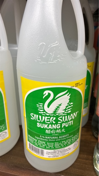 Silver Swan sukang puti