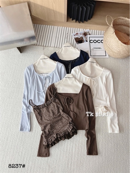 Set áo kiểu hoa nhí 8237