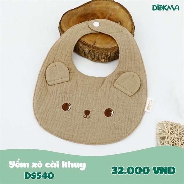 Yếm xô cài khuy Dokma 25DS540