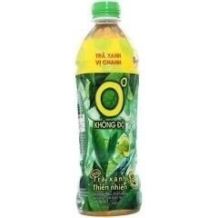 Trà xanh không độ chai 455ml
