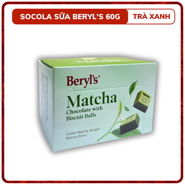 SOCOLA SỮA BERYL'S 60G