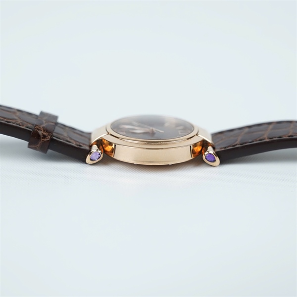 Đồng hồ Chopard dây nâu (1922652) sz30 (PN)+