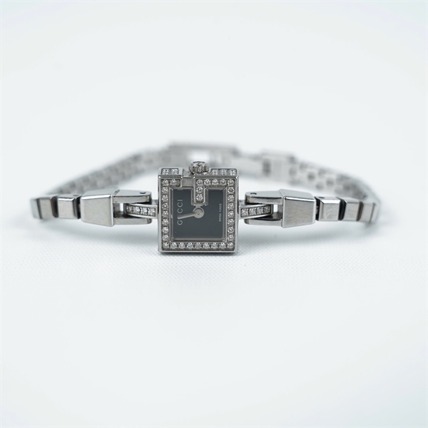 Đồng hồ GG mặt vuông đính kim-kim zin sz15 (HN) KG+