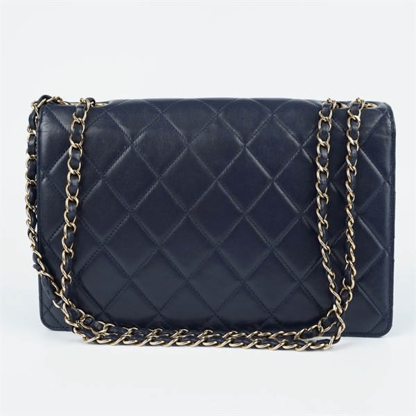 Túi Chanel xanh đen có lót form (18812453) sz28 (HN) KG+