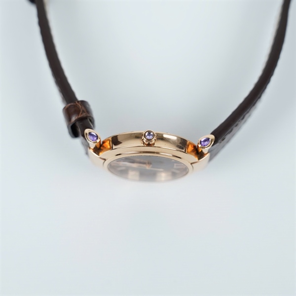 Đồng hồ Chopard dây nâu (1922652) sz30 (PN)+