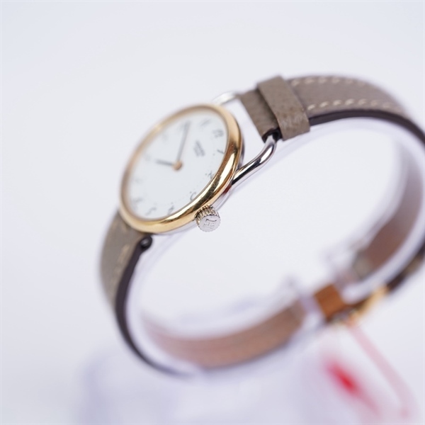 Đồng hồ Hermes dây nâu (521024S) sz26 (PN)+