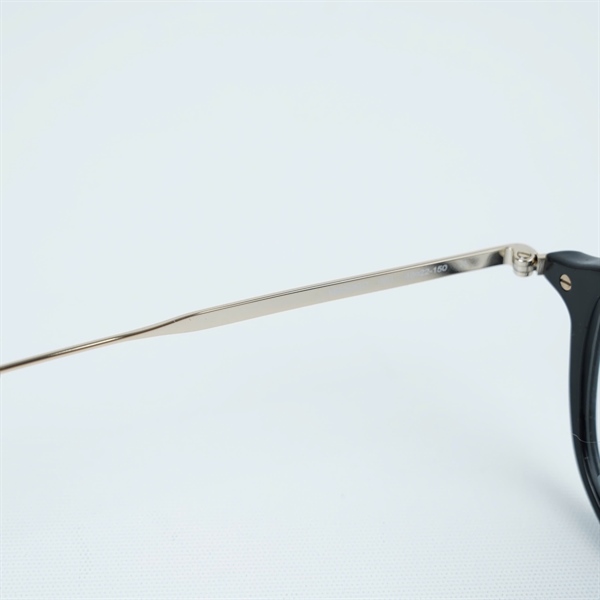 Kính Montblanc đen gọng bạc MB0336O 001 (48-22-150) KG+