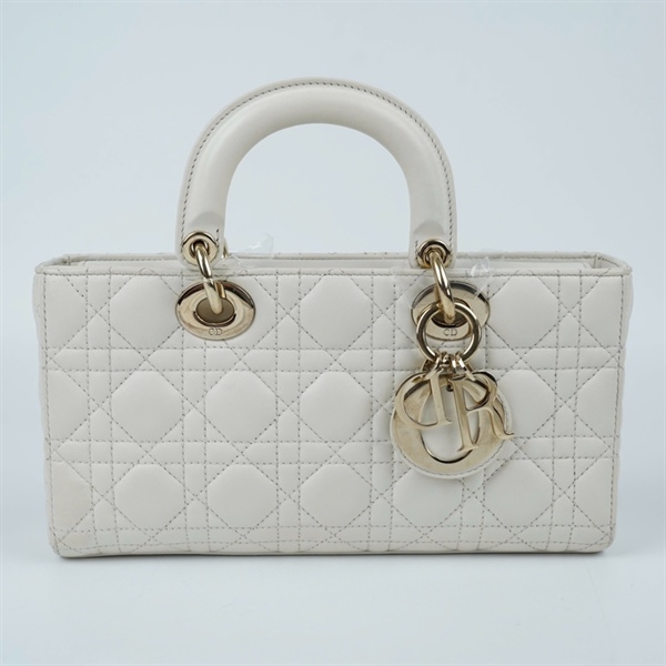 Túi Dior Joy trắng 2 strap (18-MA-1212) sz26 (TT) KG+