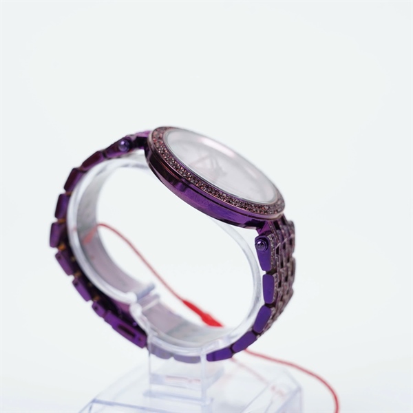 Đồng hồ Michael Kors tím đính kim (251804) sz41 (HN) KG+