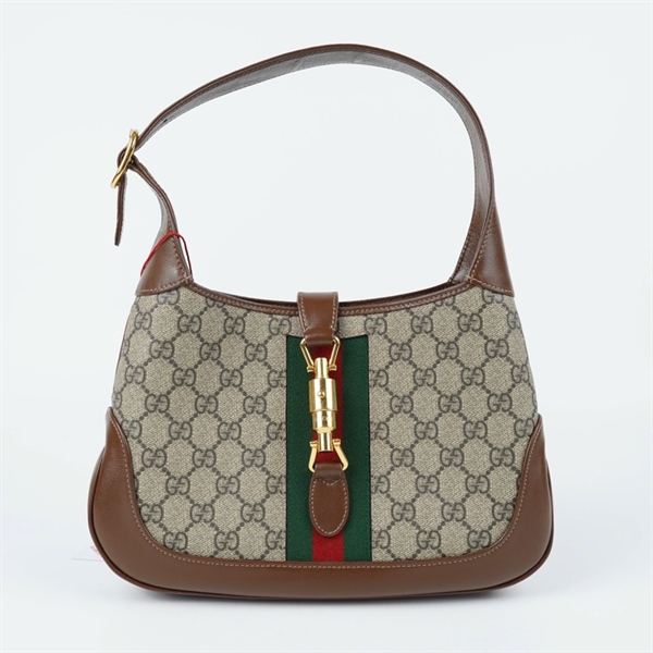 Túi GG Jackie 1961 xám (636706-213317) sz28 (TT) KG+