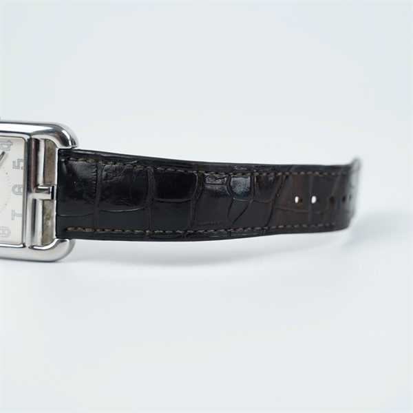 Đồng hồ Hermes dây đen cá sâu (2808440) sz34.8 (HN) KG+