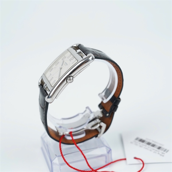 Đồng hồ Hermes dây đen cá sâu (2808440) sz34.8 (HN) KG+