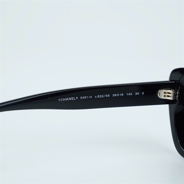 Kính Chanel đen đính ngọc 5481-H c622/S6 (56-16-140) KG+