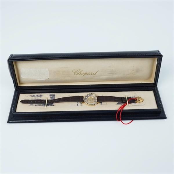 Đồng hồ Chopard trái tim dây nâu (232311) sz24.8 (PN)+