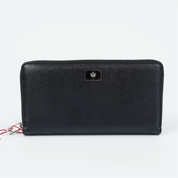 Ví D&G zip đen (HN) KG+