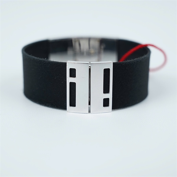 Đồng hồ Chanel dây đen đính kim-kim zin (18 I103) sz21.8 (HC) KG+