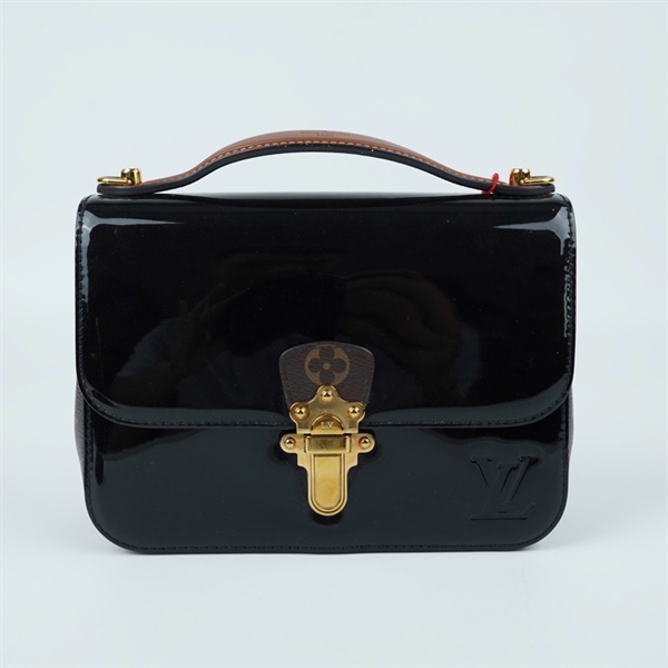 Túi LV CherryWood đen bóng (PL4189) sz21 (TT) KG+