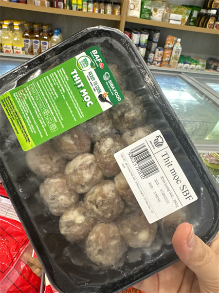 Siba Thịt Viên rau cu