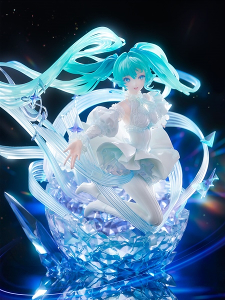 Vocaloid - Hatsune Miku - Shibuya Scramble Figure - 1/7 - Crystal Dress Ver.