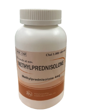 Methylprednisolone 4mg Khapharco (C/1000v)