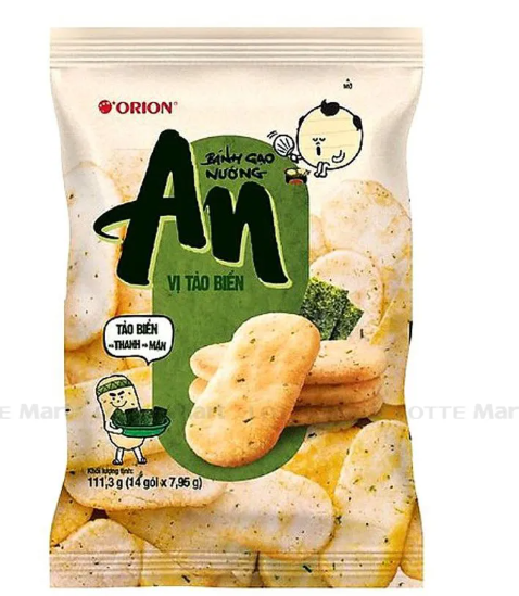 Bánh gạo An vị tảo biển