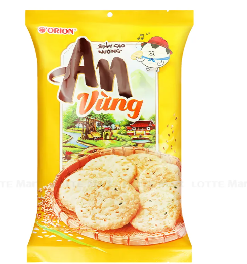 Bánh gạo Orion An vừng 115g
