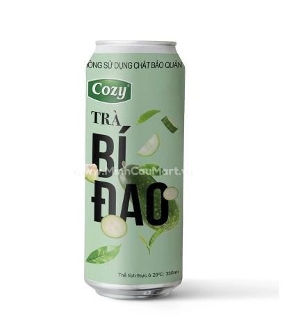 Trà Cozy bí đao lon 320ml