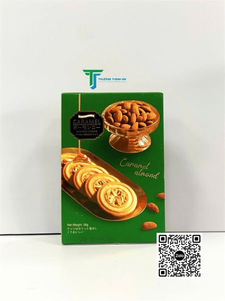LH.Bánh Caramel hạnh nhân 56g (36h/thùng)