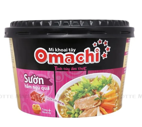Mì tô Omachi sườn hầm