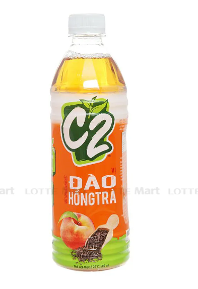 Trà C2 vị đào hồng