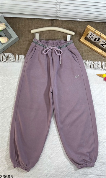 33695-Quần jogger Alo tím nhạt