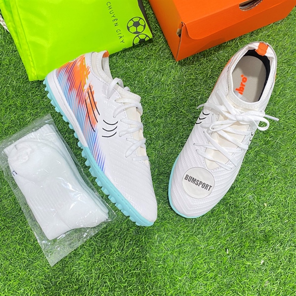 VAPOR 16 ELITE VN - Trắng Xanh Gót Cam