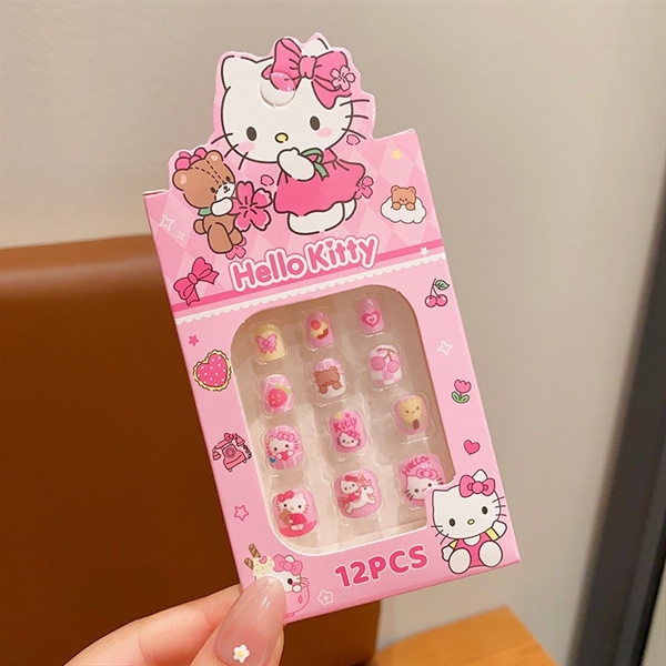 Hộp móng tay dán hoạt hình Sanrio