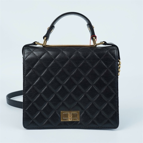 Túi Chanel Handle đen (17248238) sz21 KG+